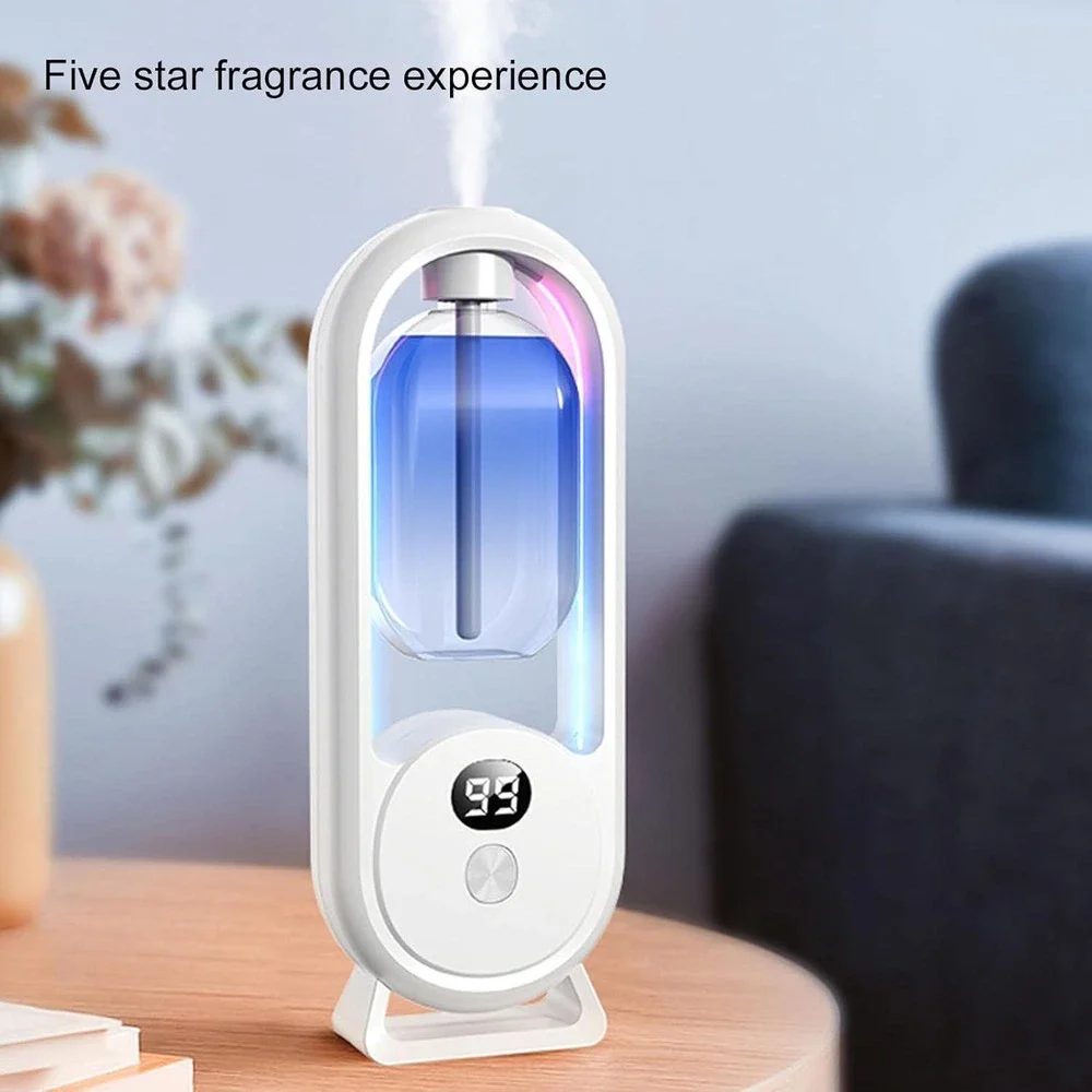 Essential Oil Diffuser Wall Mounted Aroma Scent Dispenser w/ 50ml Fragrance Oil